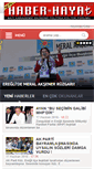 Mobile Screenshot of haberhayat.net